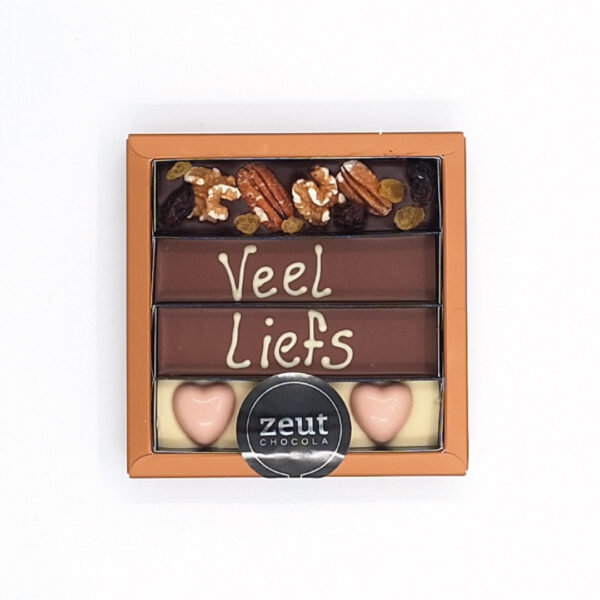4 reepjes <br>'Veel liefs' - Afbeelding 2